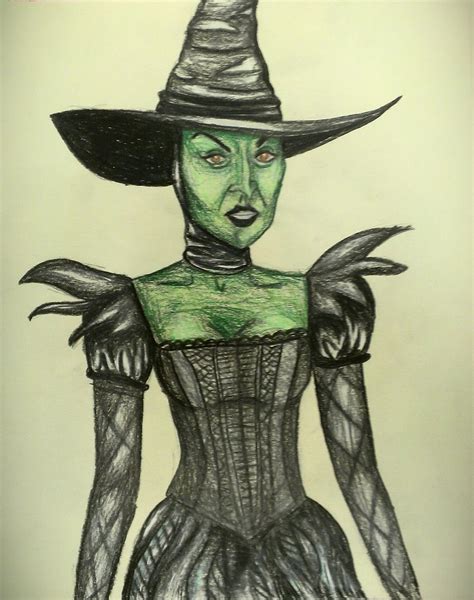 The Artistic Interpretation of the Wicked Witch of the West: Drawing with a Twist
